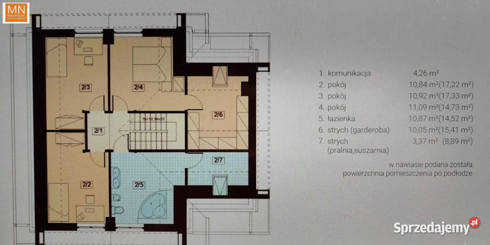 sprzedaży domu bliźniaka Tropiszów 28851m2 Sprzedaż małopolskie sprzedam