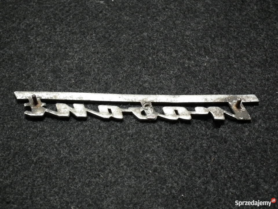 Emblemat napis Trabant Żelazków