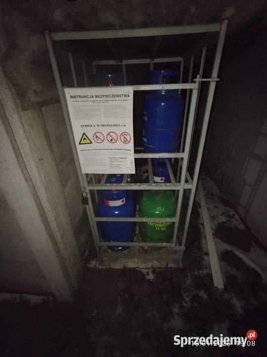 Klatka na butlę gazowe