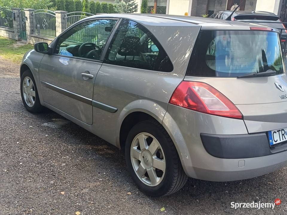 RENAULT MEGANE 2 16 16v NISKI PRZEBIEG benzyna Megane