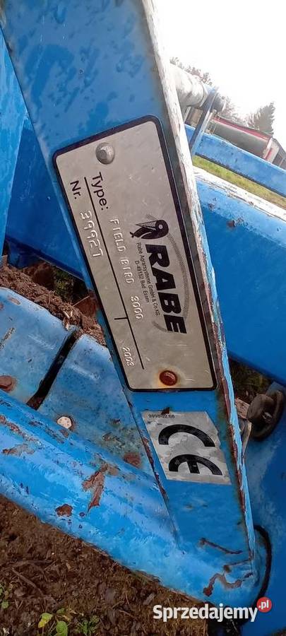 Brona talerzowa Rabe werk 3m Brony Osówka sprzedam