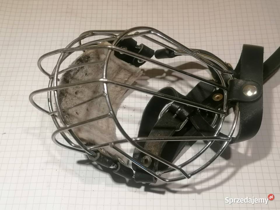 używany kaganiec metalowy rozmiar B2 Bokser