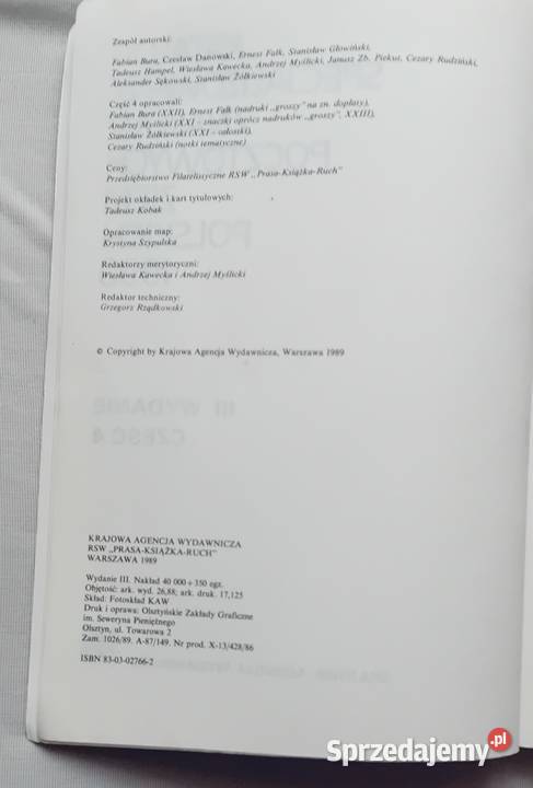 Katalog specjaliz znaków pocztowych ziem Koźminek