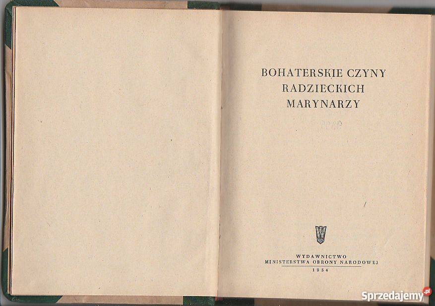 7426 BOHATERSKIE CZYNY RADZIECKICH MARYNARZY reportaż, literatura faktu Czyrna