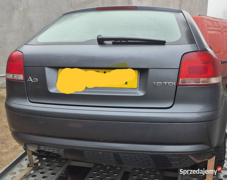 Tylna klapa audi A3 8p LX7Z 3d Kętrzyn sprzedam