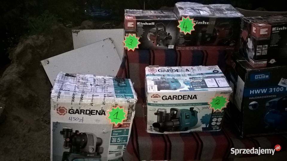 Pompy i hydrofory Gardena EinhellGde Nowe Nowy Dwór Mazowiecki