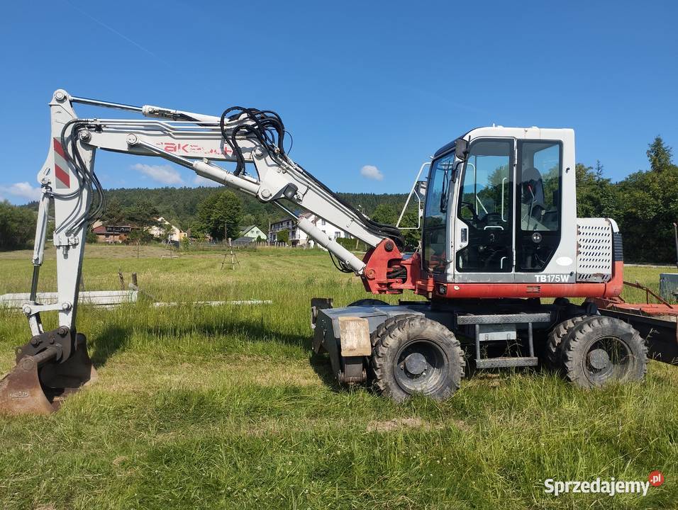 koparka kołowa takeuchi tb175W jcb volvo cat Sucha Beskidzka