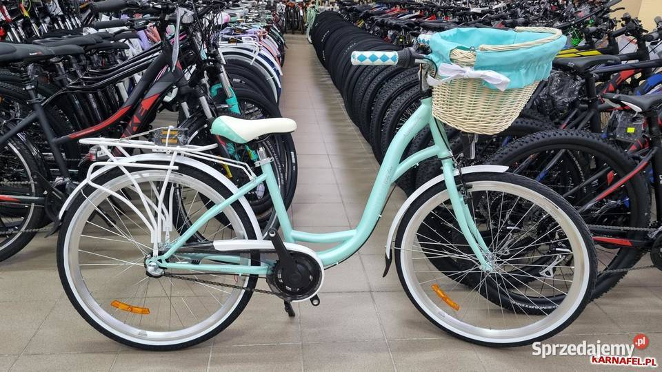 Rower STORM Stockholm 26 biało morski komunia Konin