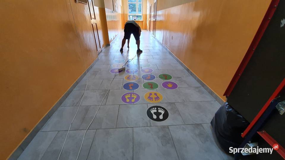 Klasy Hopla 120x240 gry korytarzowe naklejki Sopot