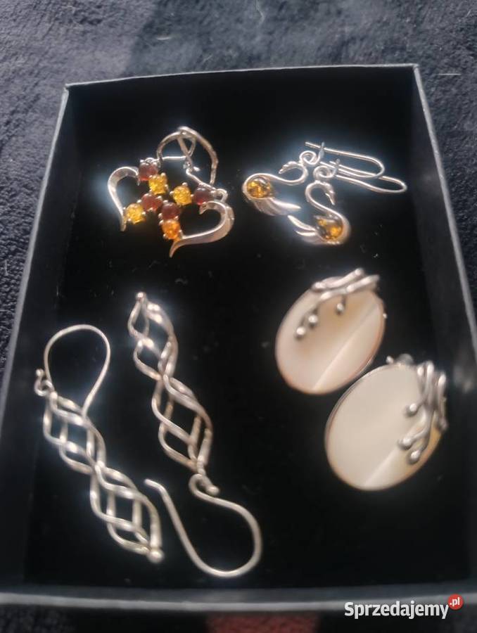 Sprzedam piękną Biżuterię Kolczyki Szczecin