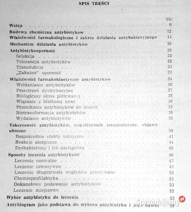 Podstawy antybiotykoterapii A Danysz J Pozostałe Chełm