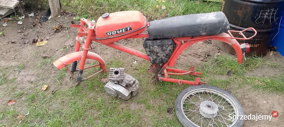 romet 205 rama silnik Silniki wielkopolskie Międzychód