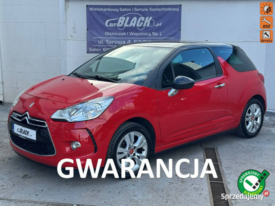 Citroen DS3 Pisemna Gwarancja 12 miesięcy ASR (kontrola trakcji) Konin