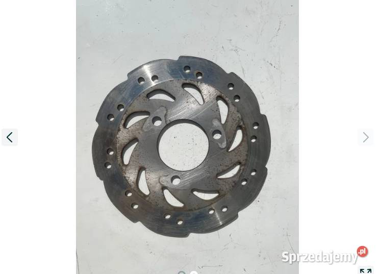 tarcza hamulcowa przód Kymco Agility Nahed 50 Ostrów Wielkopolski sprzedam