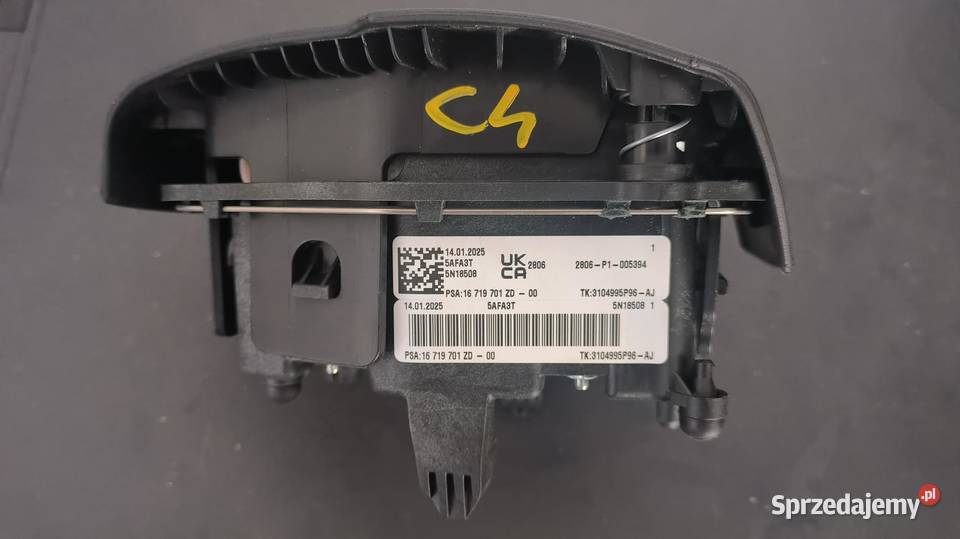 Airbag Poduszka powietrzna kierowcy Citroen C4 łódzkie Piotrków Trybunalski