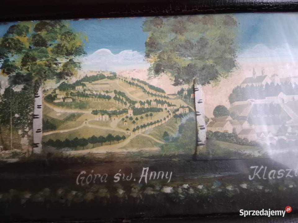 Stary obrazek PRL Góra św Anny Unikatowa śląskie Ruda Śląska
