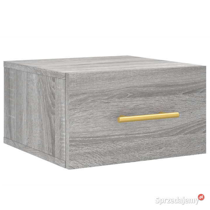 Wisząca szafka nocna szary dąb sonoma 35x35x20 Warszawa