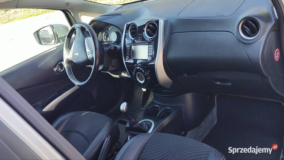 Nissan note e12 15 dci 90 2014 Tekna 155 kurtyny powietrzne