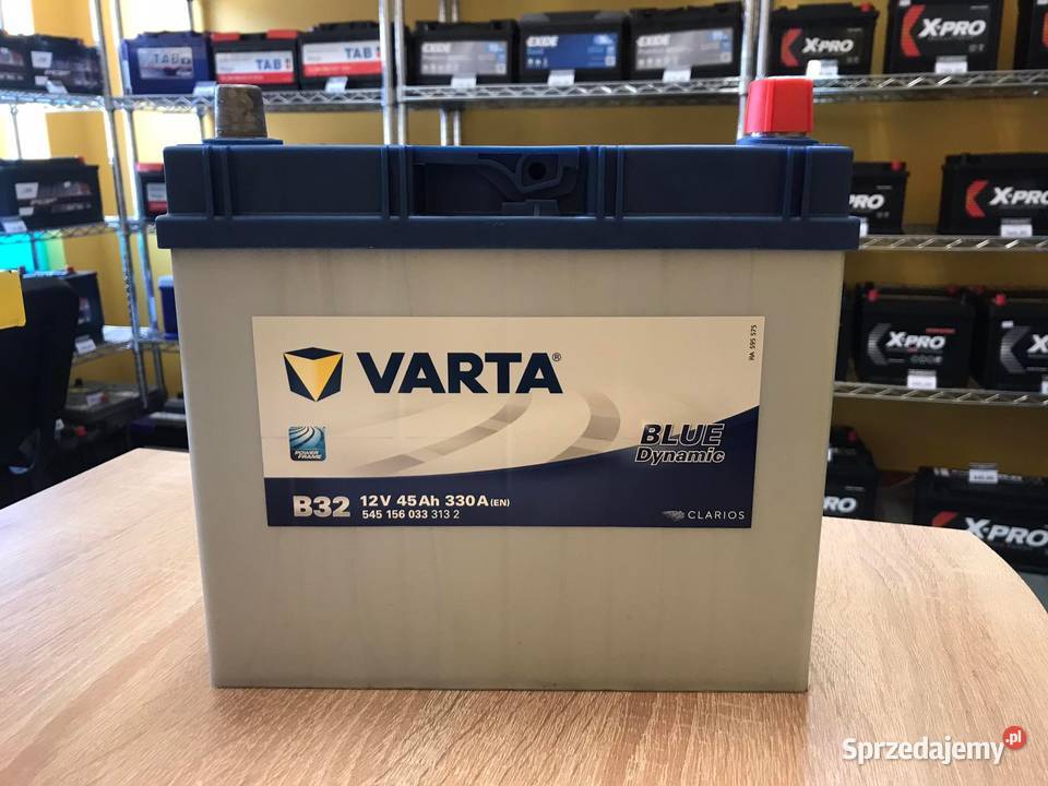Akumulator VARTA Blue Dynamic B32 45Ah 330A EN P