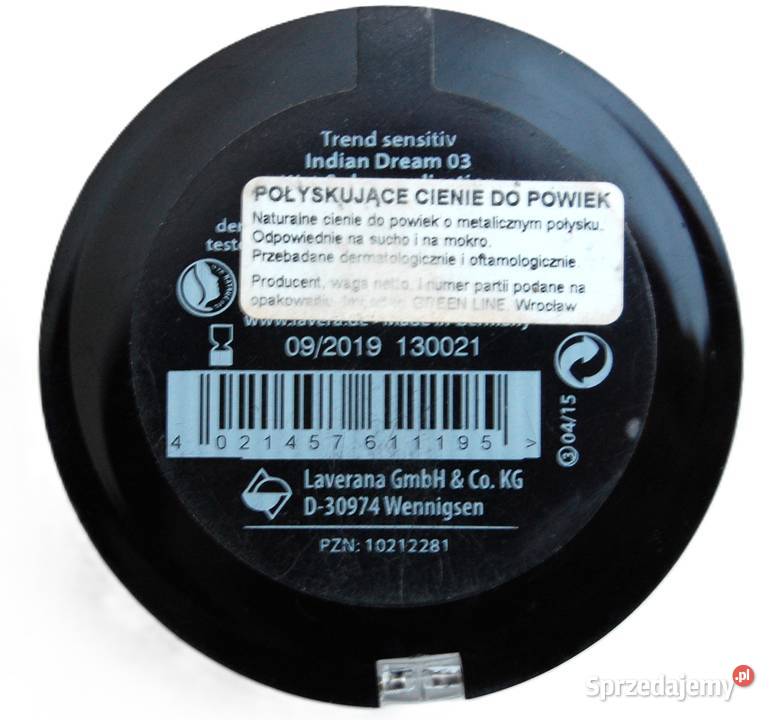 Paleta cieni Lavera Illuminating Eyeshadow Dla kobiet Lublin