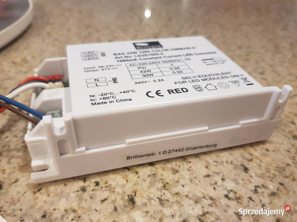 Zasilacz LED DRIVER BRILLIANT BAG 42W LD2015942 Zasilacze Warszawa