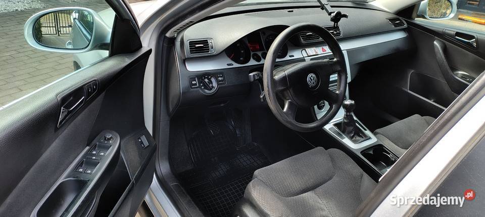 Volkswagen Passat 19TDi 2008r Ciemne szyby nieuszkodzony Wałdowo Szlacheckie