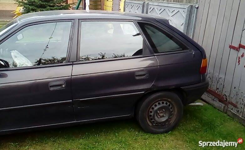 Opel Astra wypadku Złom części Kutno