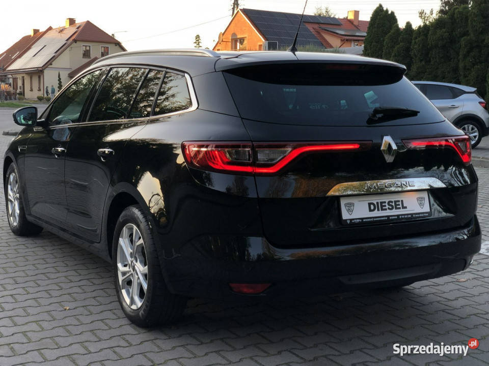 Renault Megane Limited Bezwypadkowe 2019r 15 dCi 1461cm3 wielkopolskie Wijewo