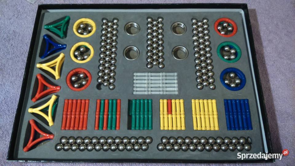 Klocki magnetyczne Magnet Plus 420 elementów kujawsko-pomorskie