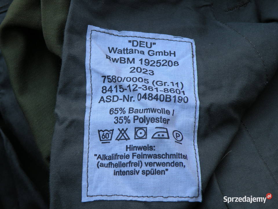 Spodnie BW flecktarn Gr11 Antyki, Sztuka, Kolekcje