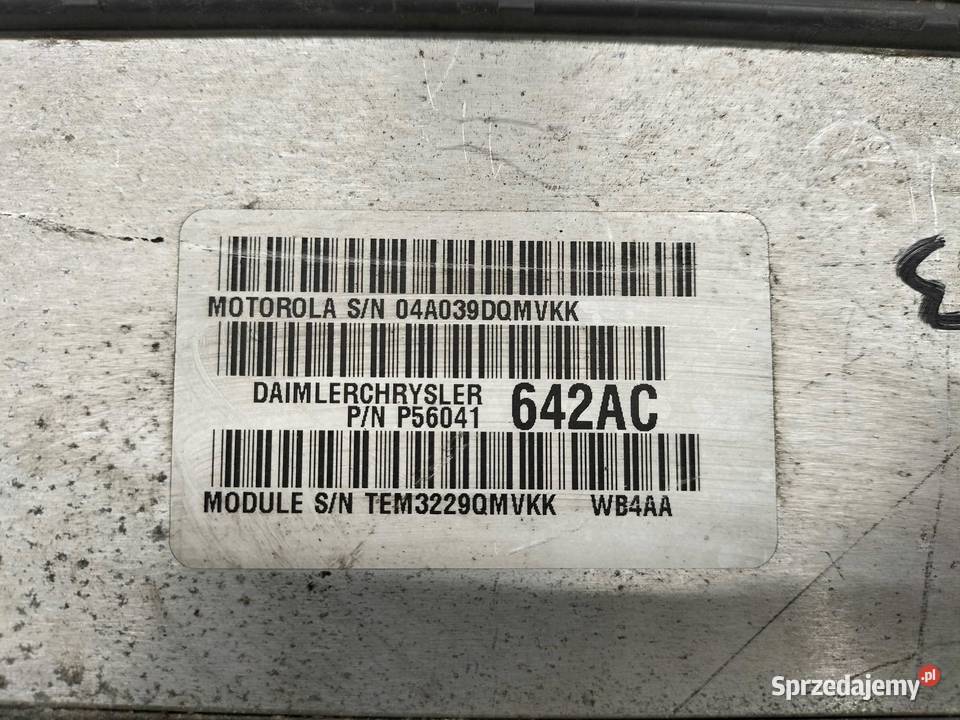 STEROWNIK SILNIKA P56041642AC 31 D 140 Jeep sprzedam