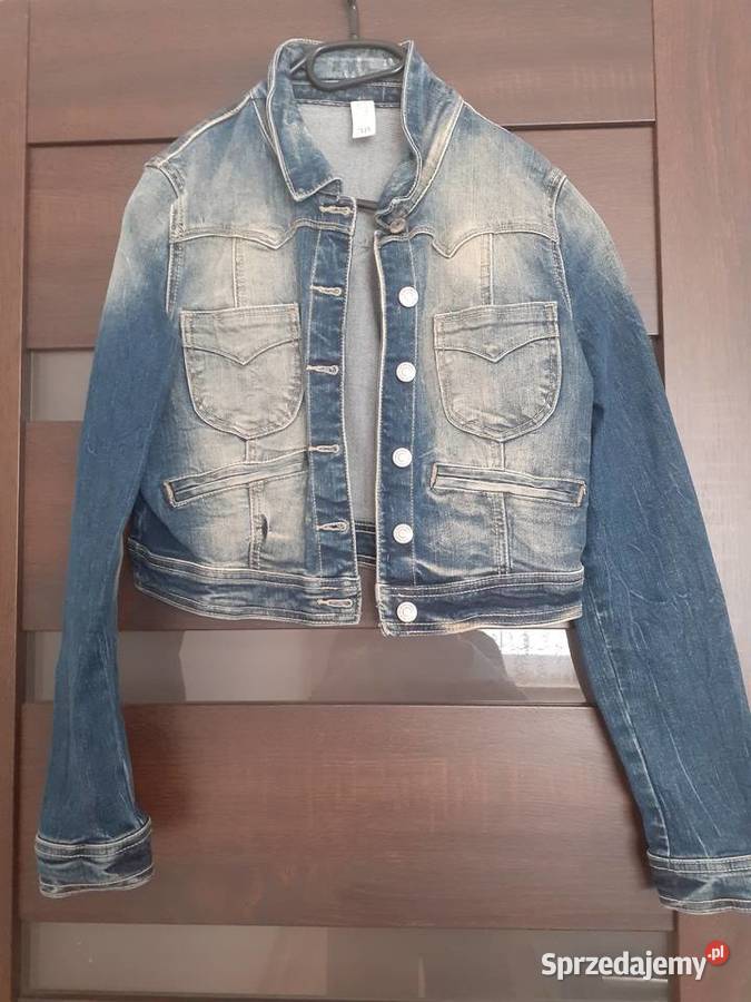 katana kurtka bolerko jeansowe S M Rozmiar 36(S) Gdańsk