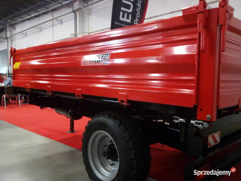 Przyczepa rolnicza ładowność 3t EuroMasz Kielce