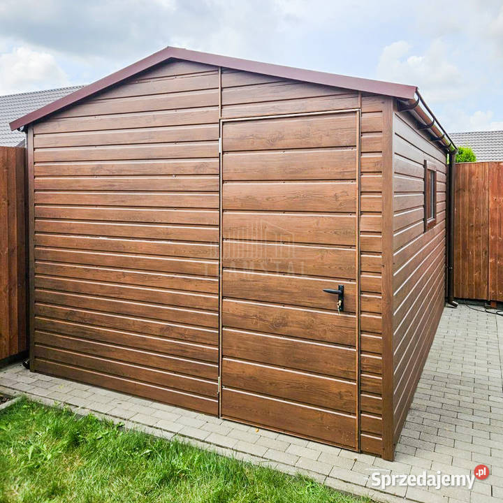 Schowek Domek ogrodowy 3x4 m drzwi okno rynny warmińsko-mazurskie Olsztyn