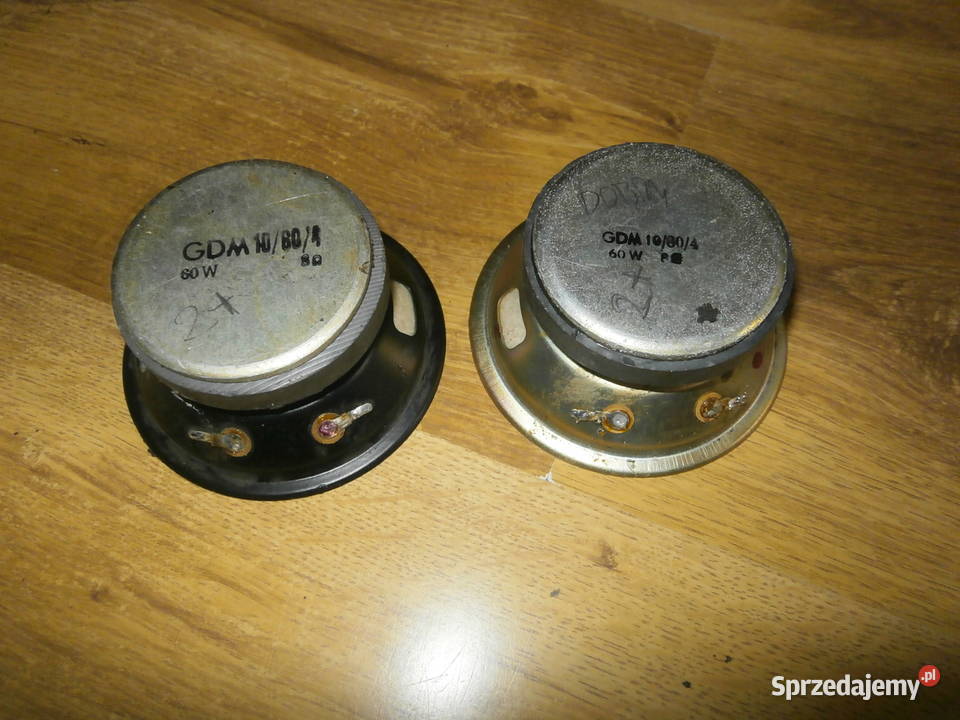 Głośniki GDM 1060 8ohm Tonsil do regeneracji 2 Łódź