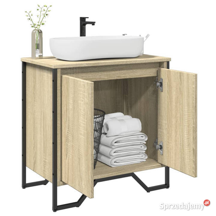Szafka pod umywalkę dąb sonoma 60x35x60 WM848655 Warszawa