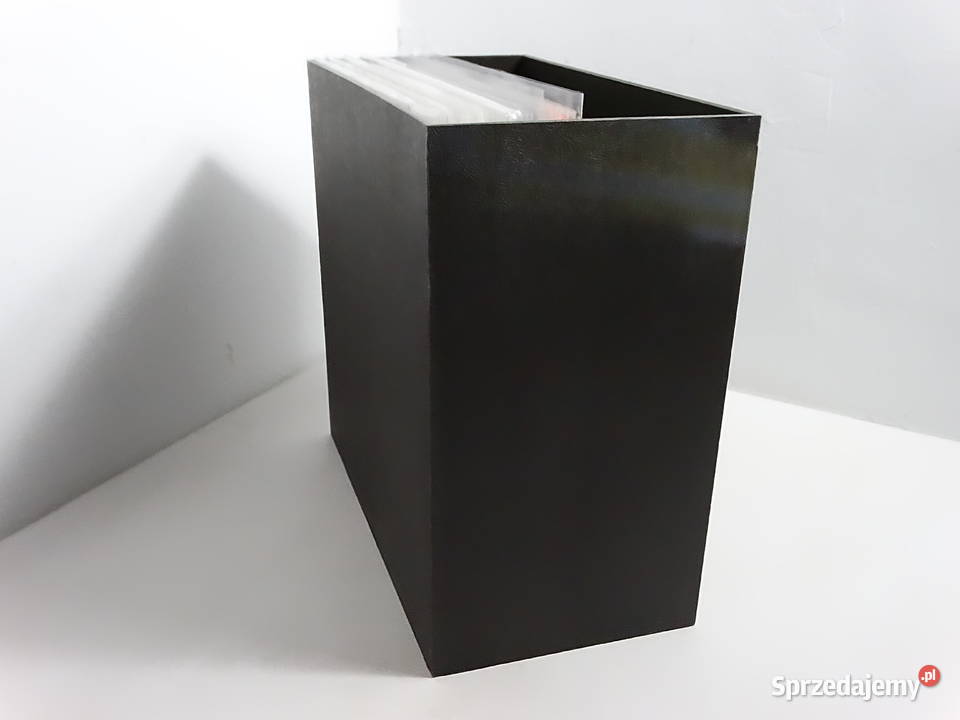 Organizer Box na Płyty Winylowe 50 LP Czarny Biłgoraj sprzedam