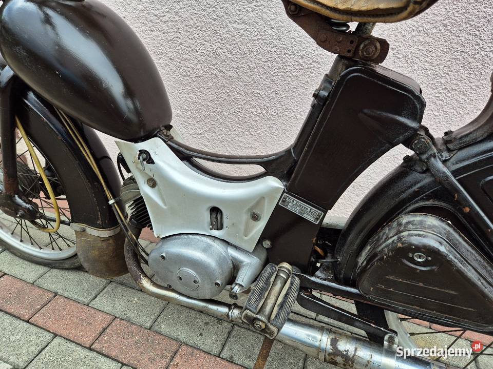 Simson SR2 Zarejestrowany na białe tablice 1959r 50cm3 Kęty