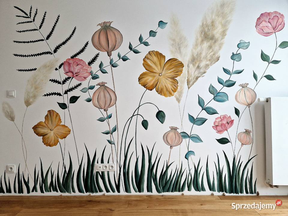 Malowanie ścian przedszkoleżłobek pokój Kraków