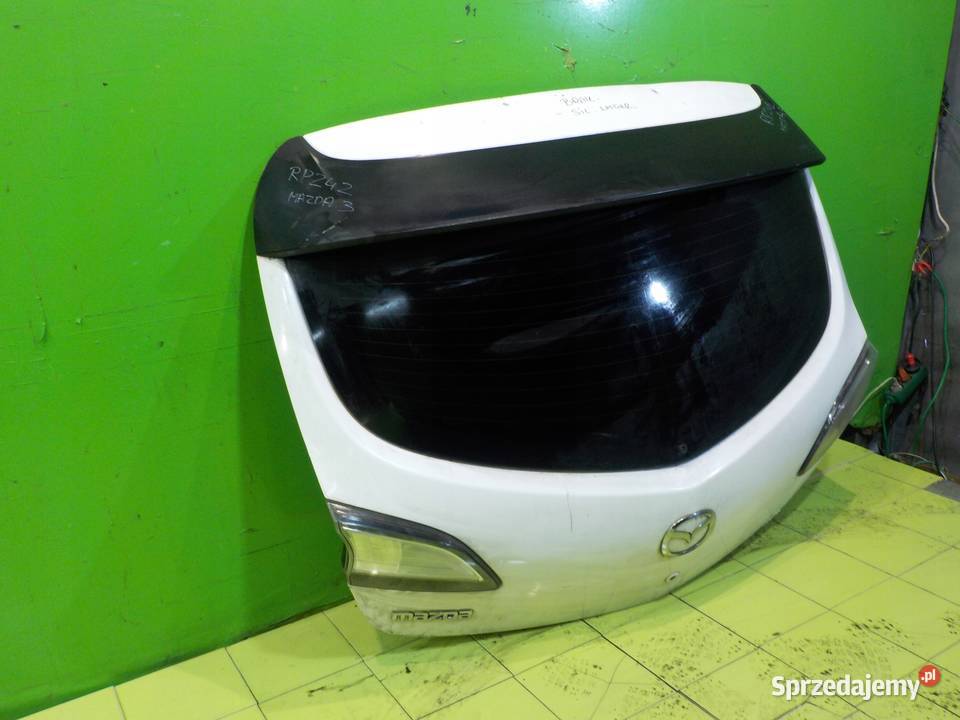 MAZDA 3 II BL 10r HB 5D klapa tyl Karoseria