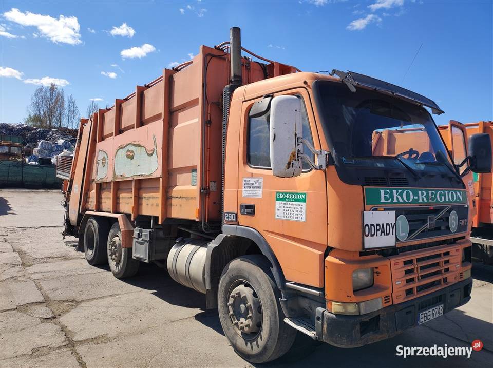 Volvo FE FM7 290 E2 240t Śmieciarki łódzkie Bełchatów