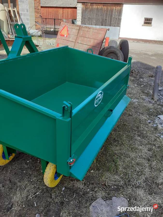 Skrzynia transportowa z wywrotem mechanicznym Pozostałe Czarny Dunajec