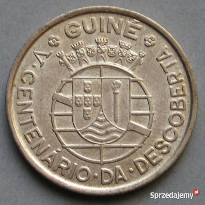 GWINEA PORTUGALSKA 1 ESCUDO 1946 STAN 12 sprzedam