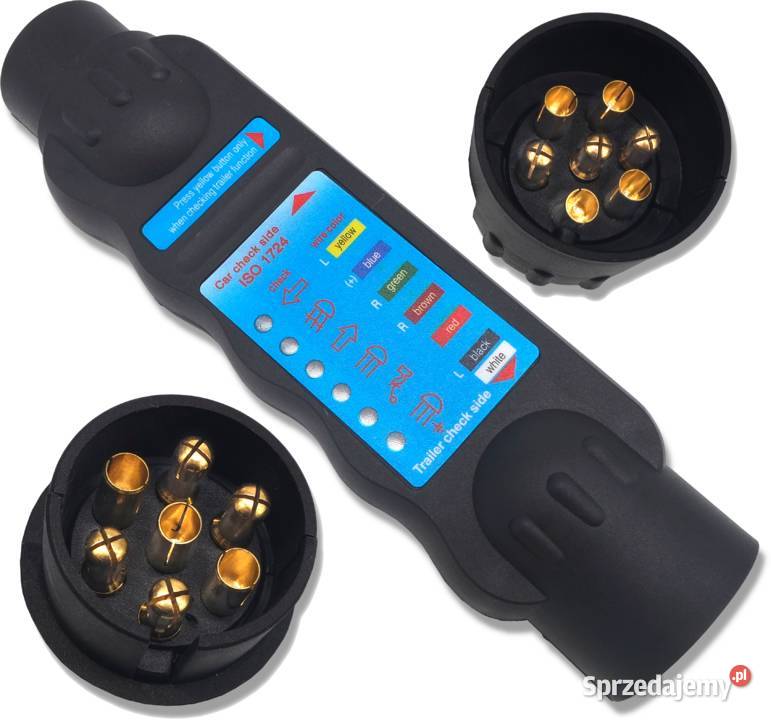 TESTER Gniazda Przyczep 9V 7 13 PIN Bateria I 2 kujawsko-pomorskie Solec Kujawski