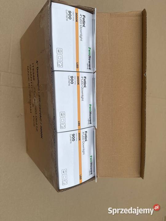 6 x PANEL LED 10 W 3000K WPUSZCZANY Dębica