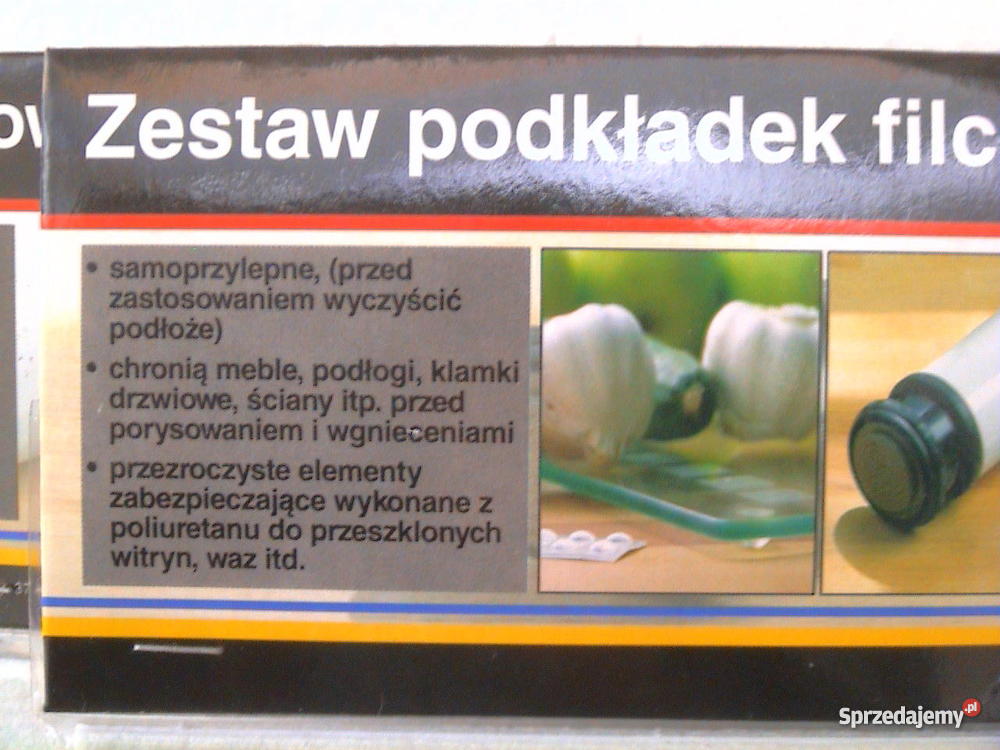 Podkładki filcowe do mebli 28 z gwoździem 98 śląskie Jaworzno