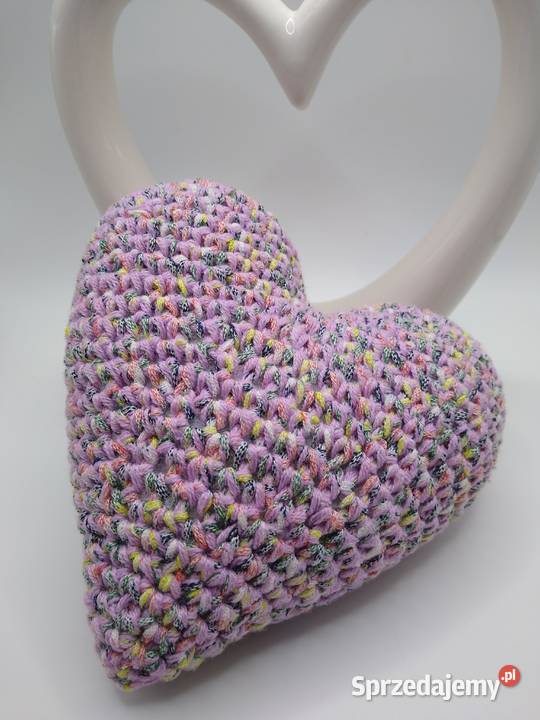 Serce Serduszko Szydełko Crochet Handmade pomorskie Gdańsk sprzedam