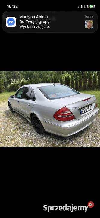 Mercedes E200 18 Kompressor LPG DP 2039 lubelskie Konopnica sprzedam