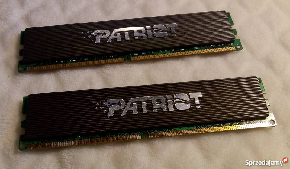 Kości Pamięci Patriot 2GB2x1GB DDR2 800MHz śląskie
