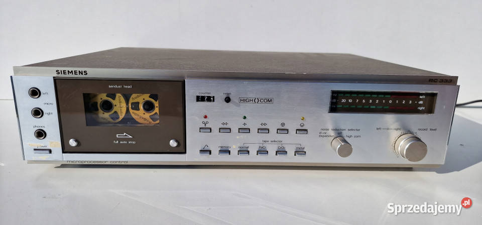 Magnetofon SIEMENS RC 333 Międzychód sprzedam